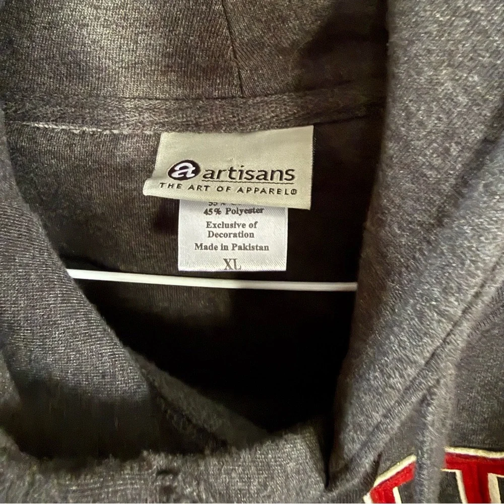 Artisan Dark Gray Hoodie National Corvette Museum sweatshirt XL - Picture 3 of 5